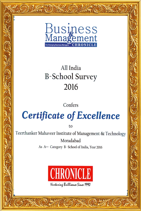 Top Business School Category Award